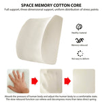 Ergonomic Memory Foam Back Pillow