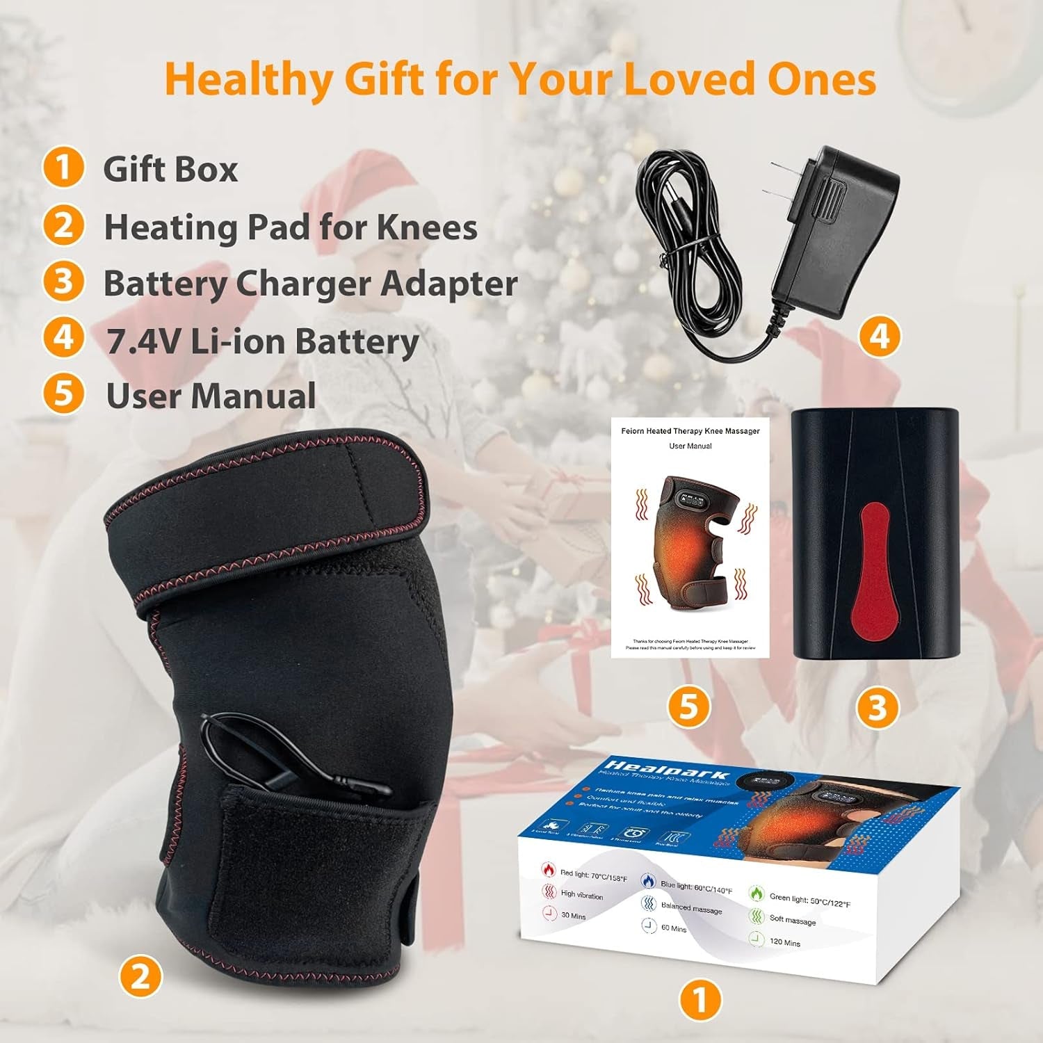 Heated Knee Brace Wrap