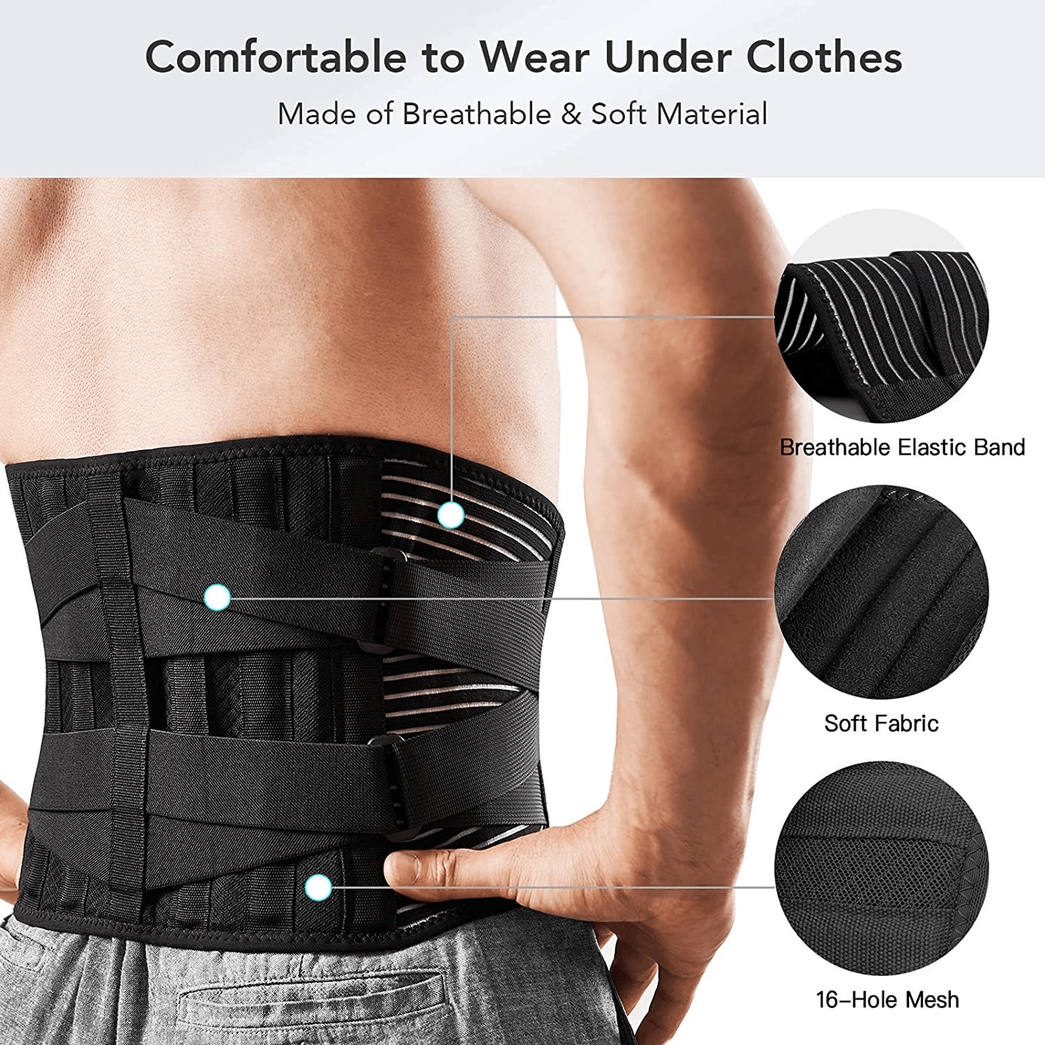 Lower Back Support Belt